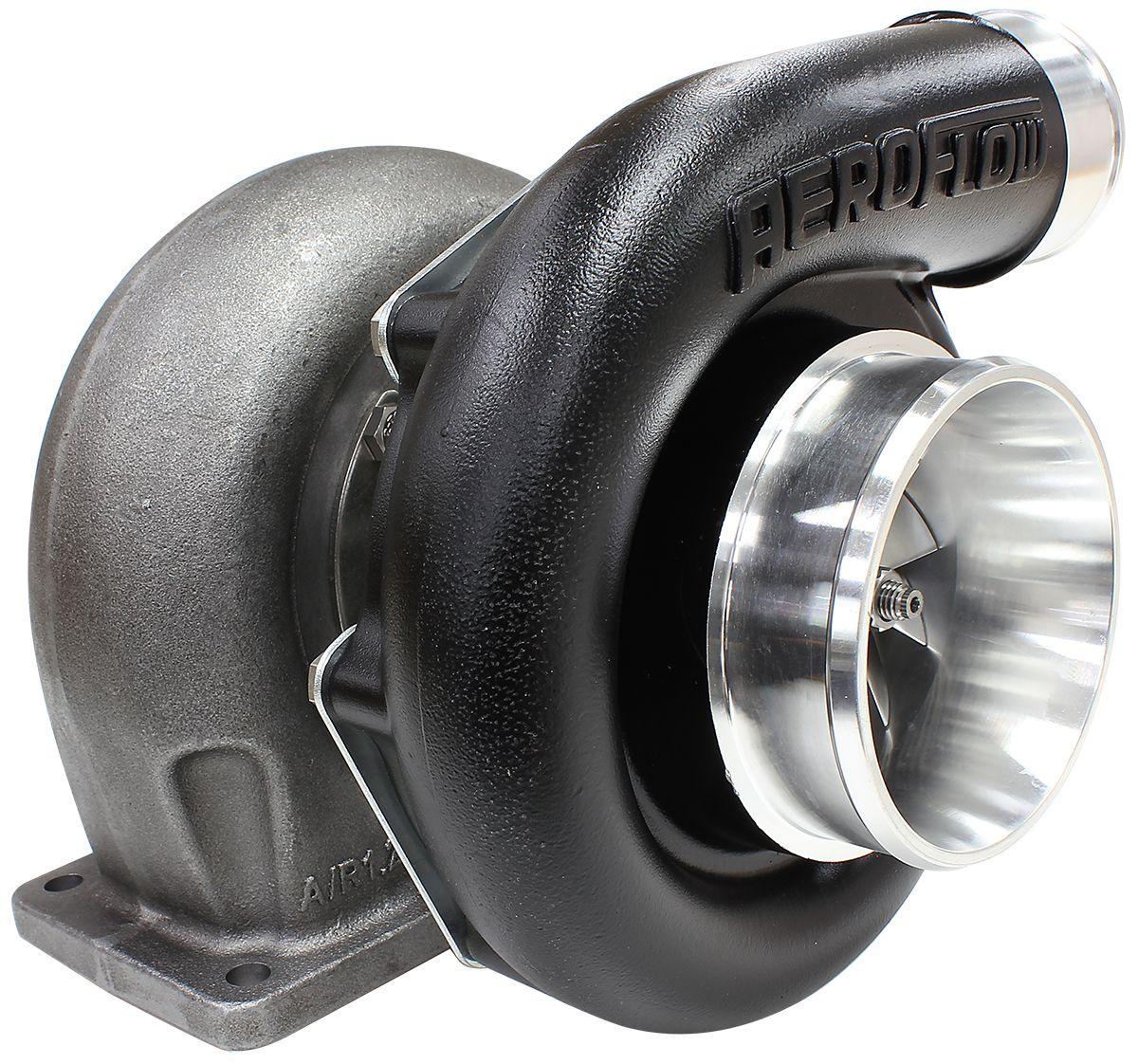 Aeroflow BOOSTED 7875 T4 1.25 Turbocharger 950HP, Hi Temp Black Finish AF8006-4011BLK