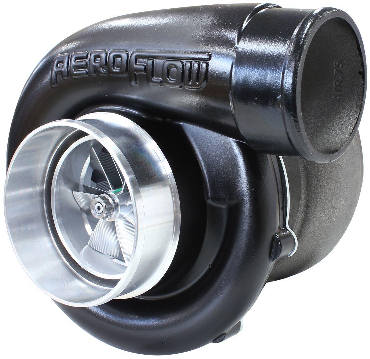 Aeroflow BOOSTED 7875 GEN 2 1.25 Turbocharger 1150HP, Hi Temp Black Finish AF8006-4012BLK