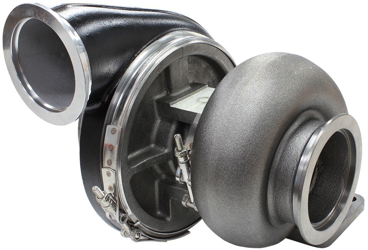 Aeroflow BOOSTED 7575 T4 1.10 Turbocharger 1050HP, Hi Temp Black Finish AF8006-4017BLK