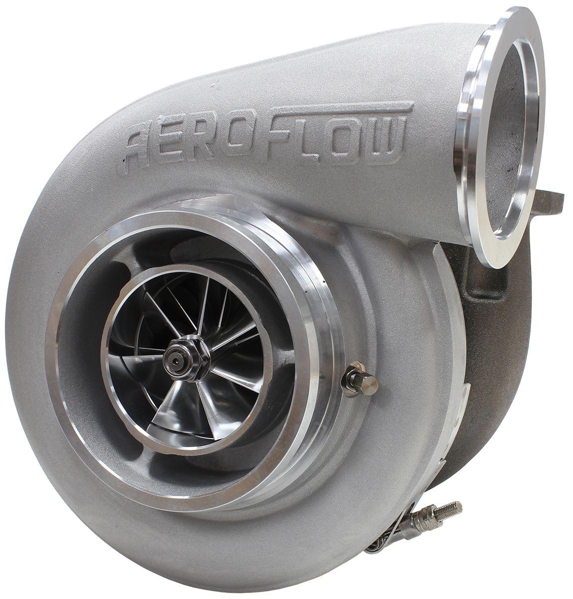 Aeroflow BOOSTED 7575 T4 1.10 Turbocharger 1050HP, Natural Cast Finish AF8006-4017