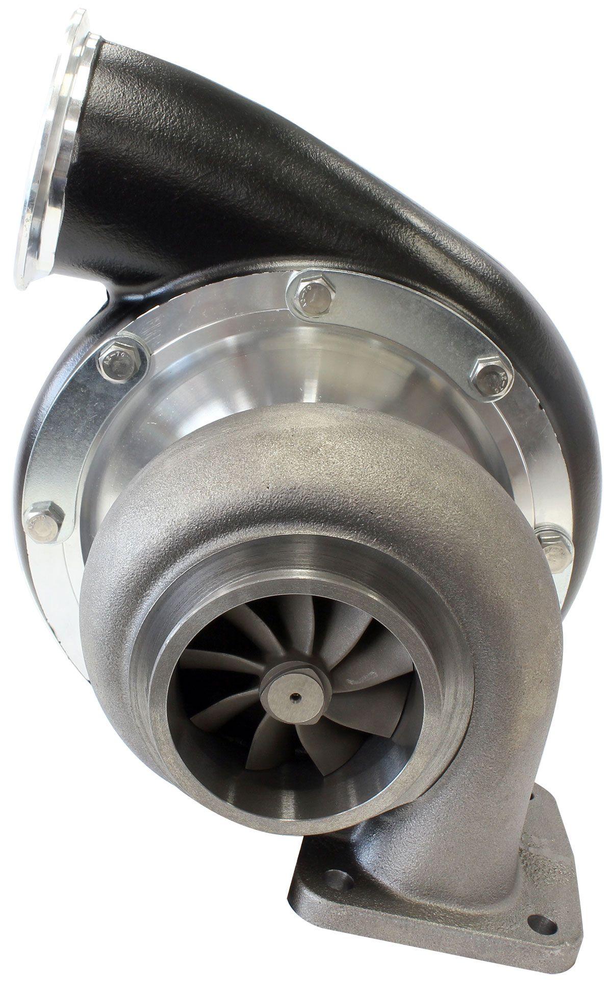 Aeroflow BOOSTED B7875 T4 .96 Turbocharger 1150HP, Hi Temp Black Finish AF8006-4022BLK