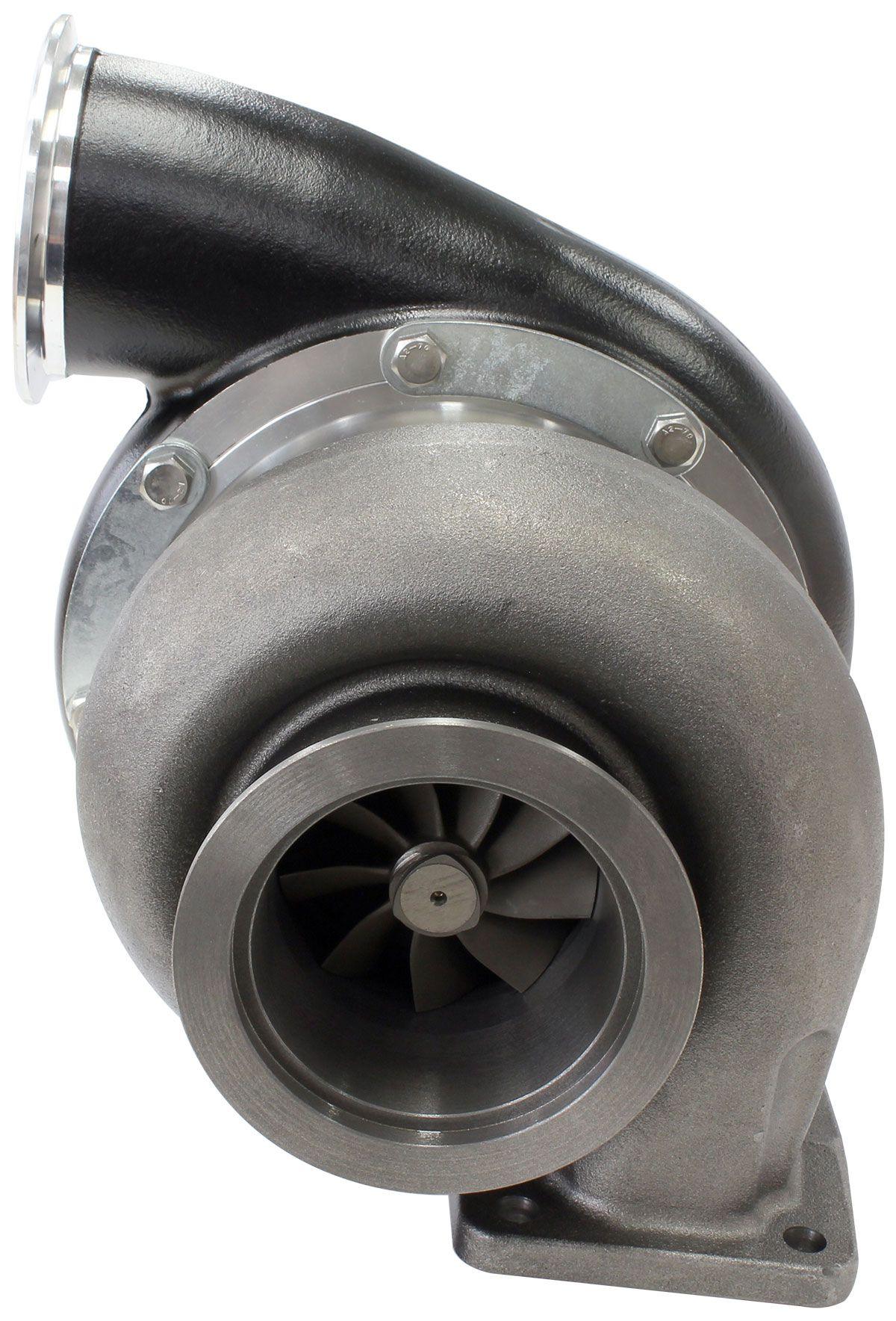 Aeroflow BOOSTED B7875 T4 1.25 Turbocharger 1150HP, Hi Temp Black Finish AF8006-4023BLK