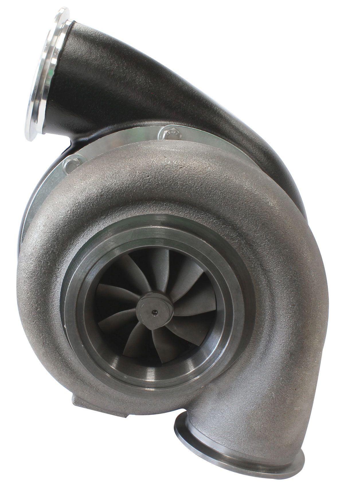 Aeroflow BOOSTED B7875 V-Band 1.01 Turbocharger 1150HP, Hi Temp Black Finish AF8006-4024B