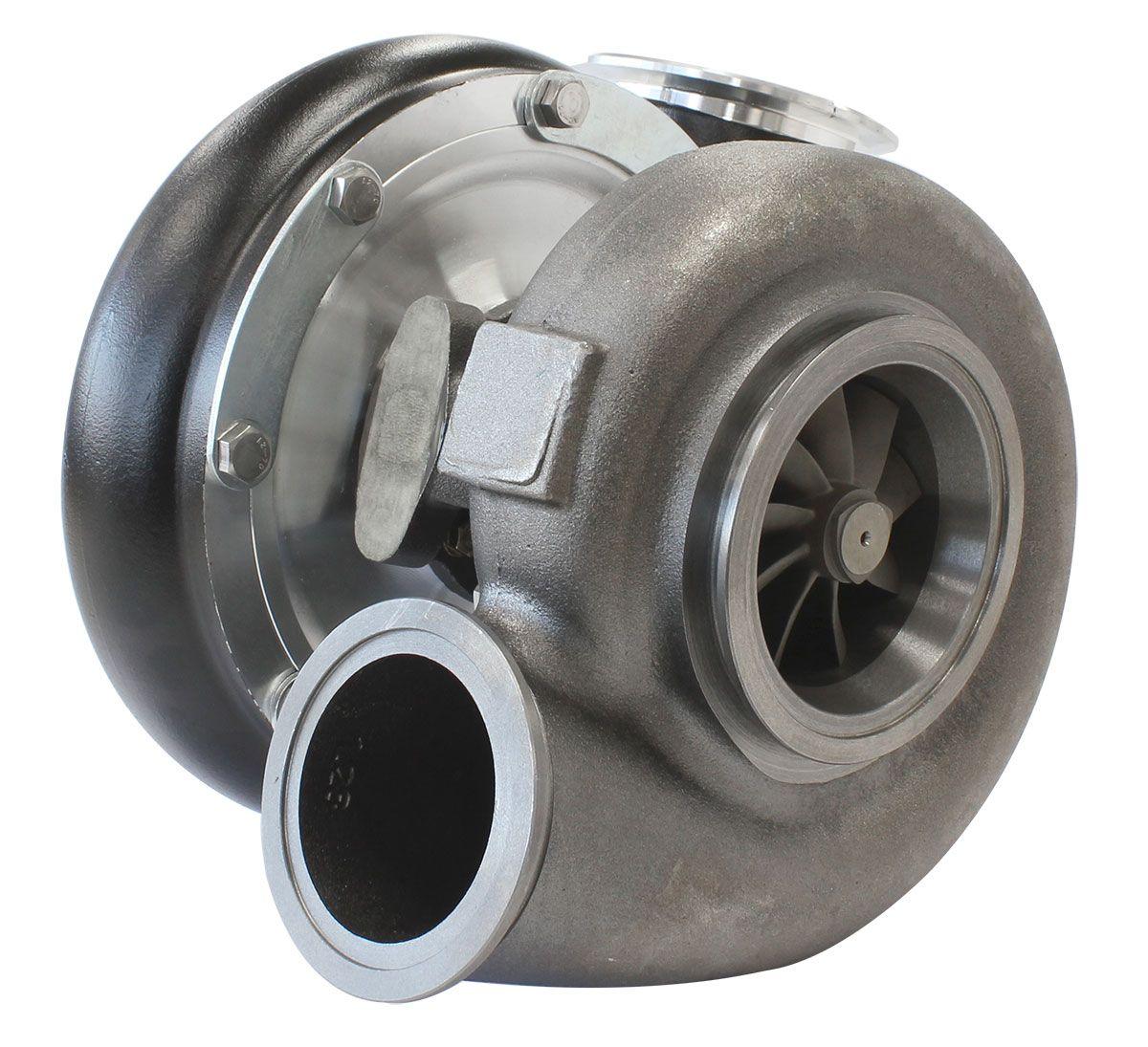 Aeroflow BOOSTED B7875 V-Band 1.28 Turbocharger 1150HP, Hi Temp Black Finish AF8006-4025B