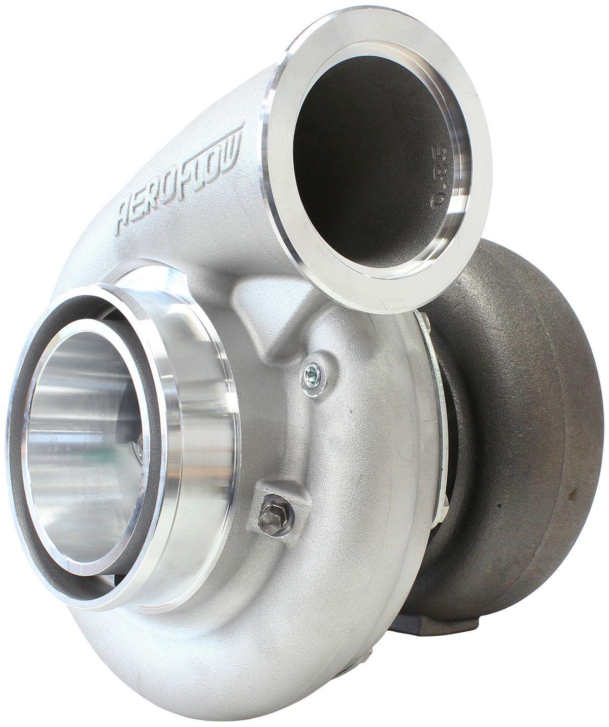 Aeroflow BOOSTED B7875 V-Band 1.28 Turbocharger 1150HP, Natural Cast Finish AF8006-4025