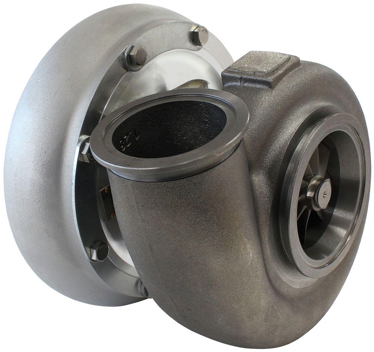 Aeroflow BOOSTED B7875 V-Band 1.28 Turbocharger 1150HP, Natural Cast Finish AF8006-4025