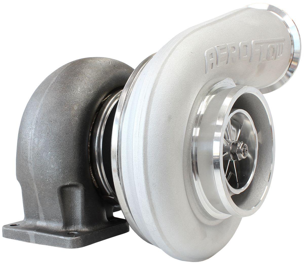 Aeroflow BOOSTED 7588 T4 1.25 Turbocharger 1500HP, Natural Cast Finish AF8006-4027