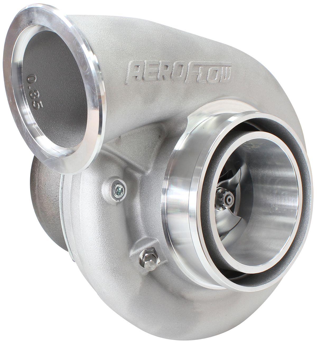 Aeroflow BOOSTED B7875 T4 .96 Reverse Rotation Turbocharger 1150HP, Natural Cast Finish A