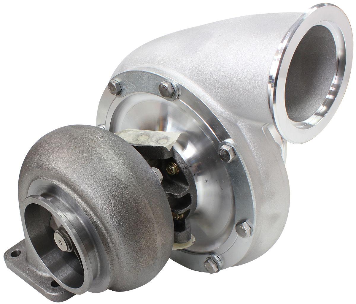 Aeroflow BOOSTED B7875 T4 .96 Reverse Rotation Turbocharger 1150HP, Natural Cast Finish A