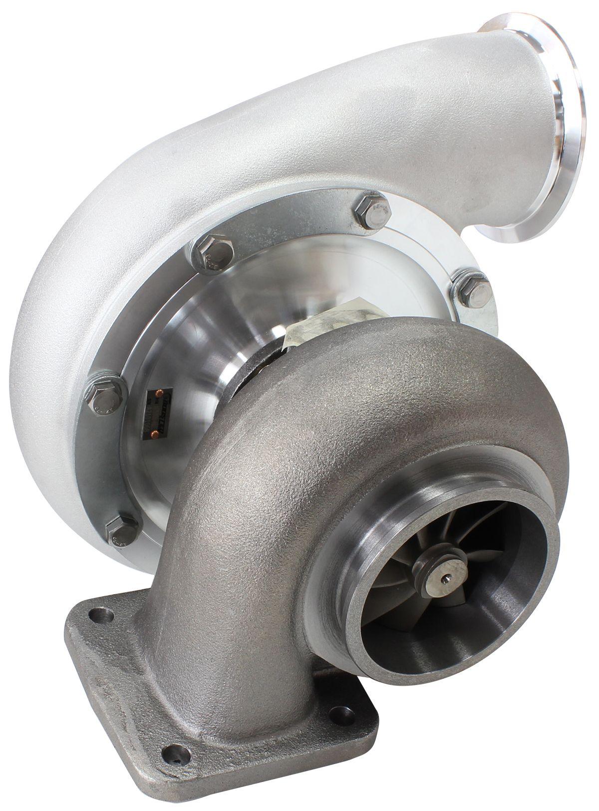 Aeroflow BOOSTED B7875 T4 .96 Reverse Rotation Turbocharger 1150HP, Natural Cast Finish A