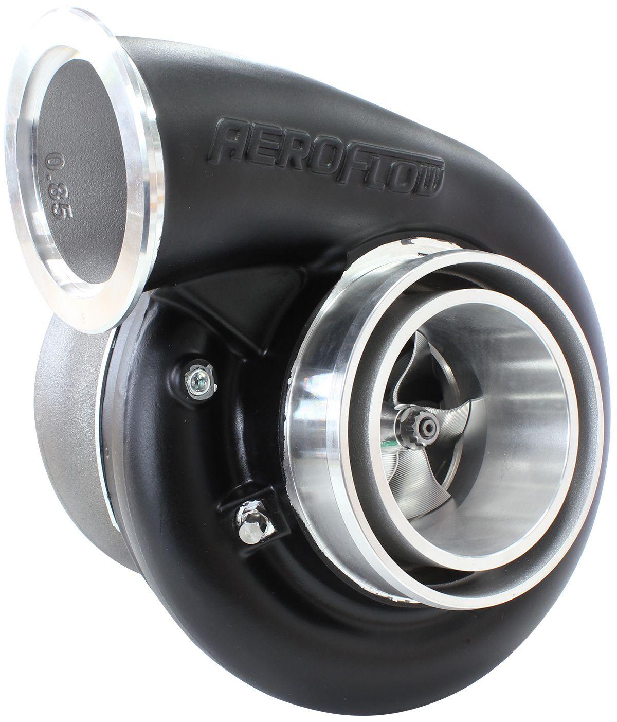 Aeroflow BOOSTED B7875 T4 1.25 Reverse Rotation Turbocharger 1150HP, Hi Temp Black Finish