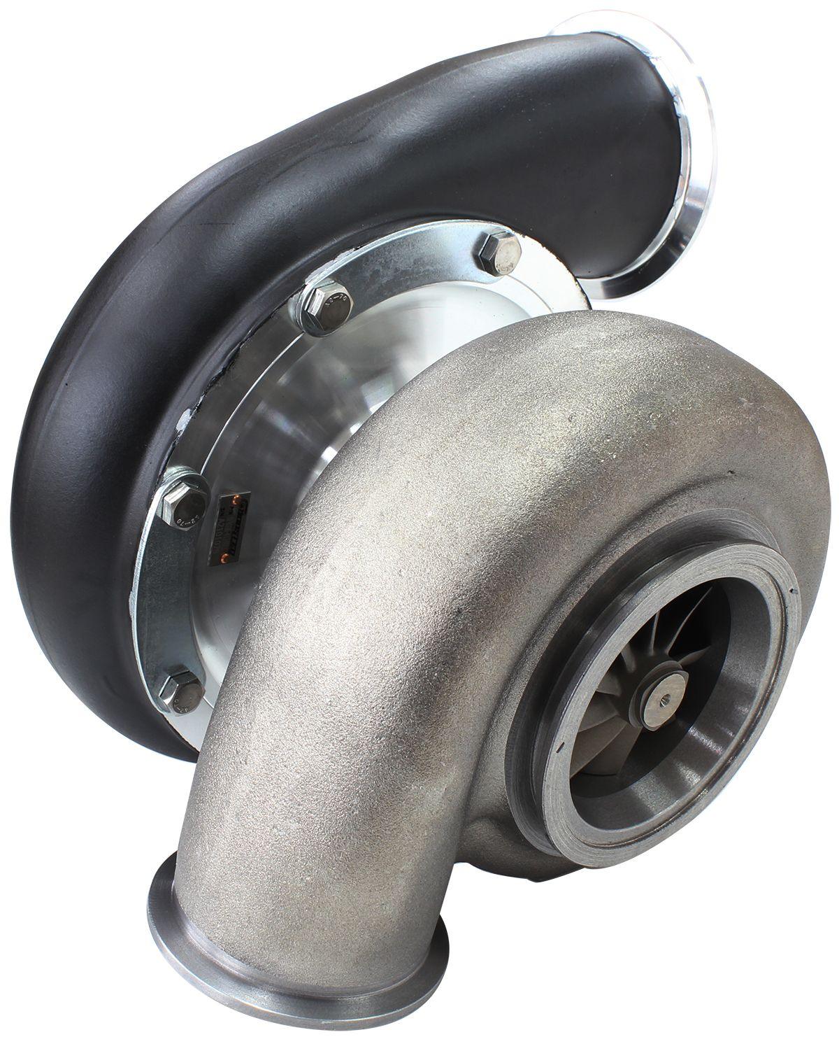 Aeroflow BOOSTED B7875 1.01 Reverse Rotation Turbocharger 1150HP, Hi Temp Black Finish AF