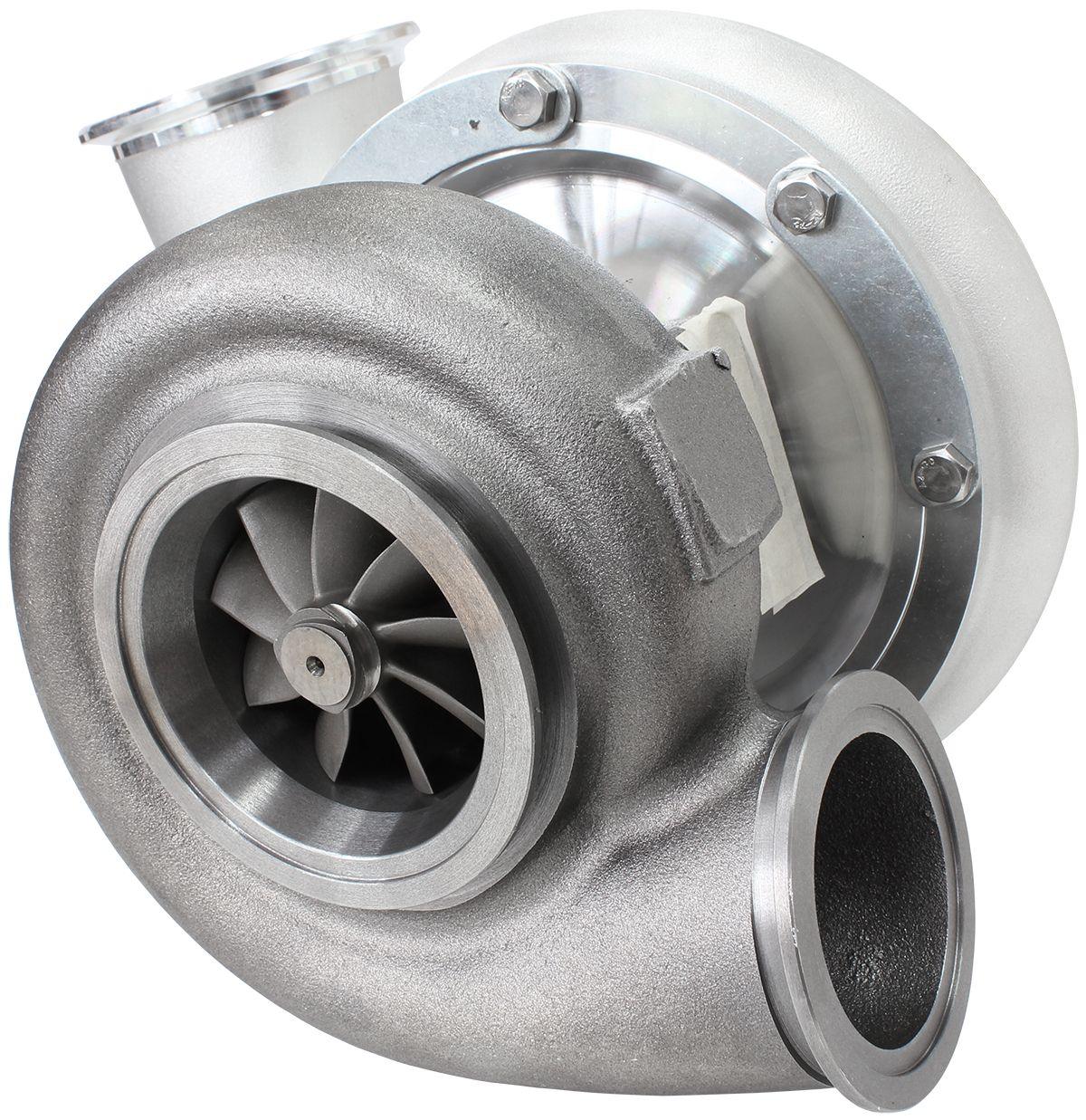 Aeroflow BOOSTED B7875 1.01 Reverse Rotation Turbocharger 1150HP, Natural Cast Finish AF8