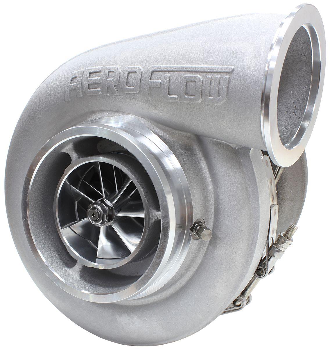 Aeroflow BOOSTED 7588 T6 1.32 Turbocharger 1500HP, Natural Cast Finish AF8006-6000