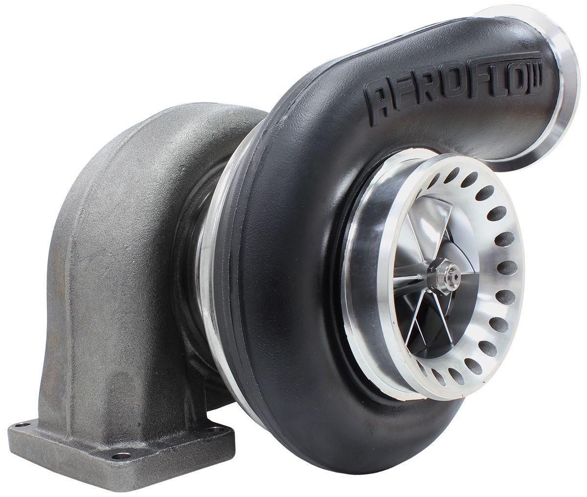 Aeroflow BOOSTED 8888 T6 1.32 Turbocharger 1600HP, Hi Temp Black Finish AF8006-6001BLK