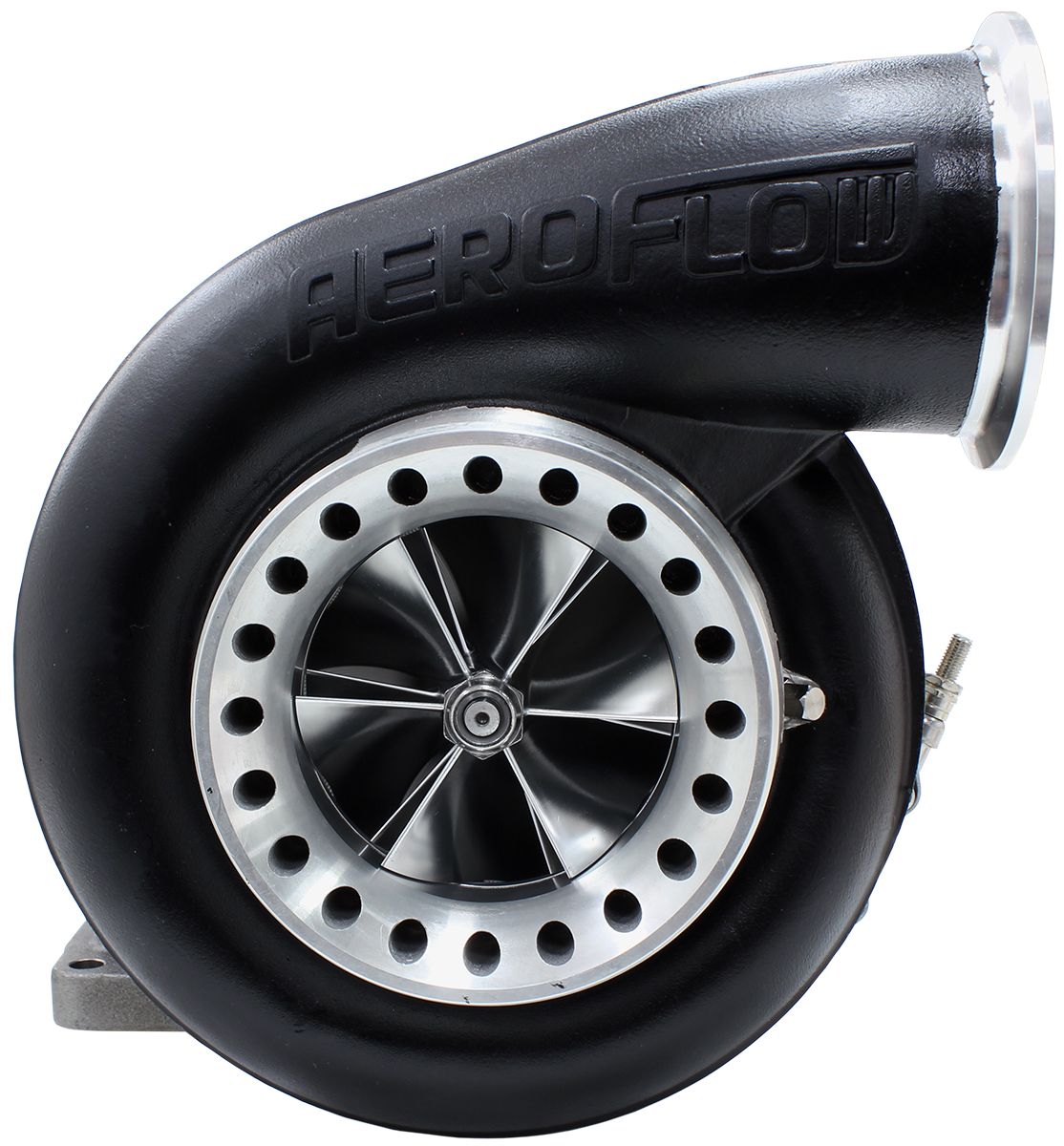 Aeroflow BOOSTED 8888 T6 1.32 Turbocharger 1600HP, Hi Temp Black Finish AF8006-6001BLK