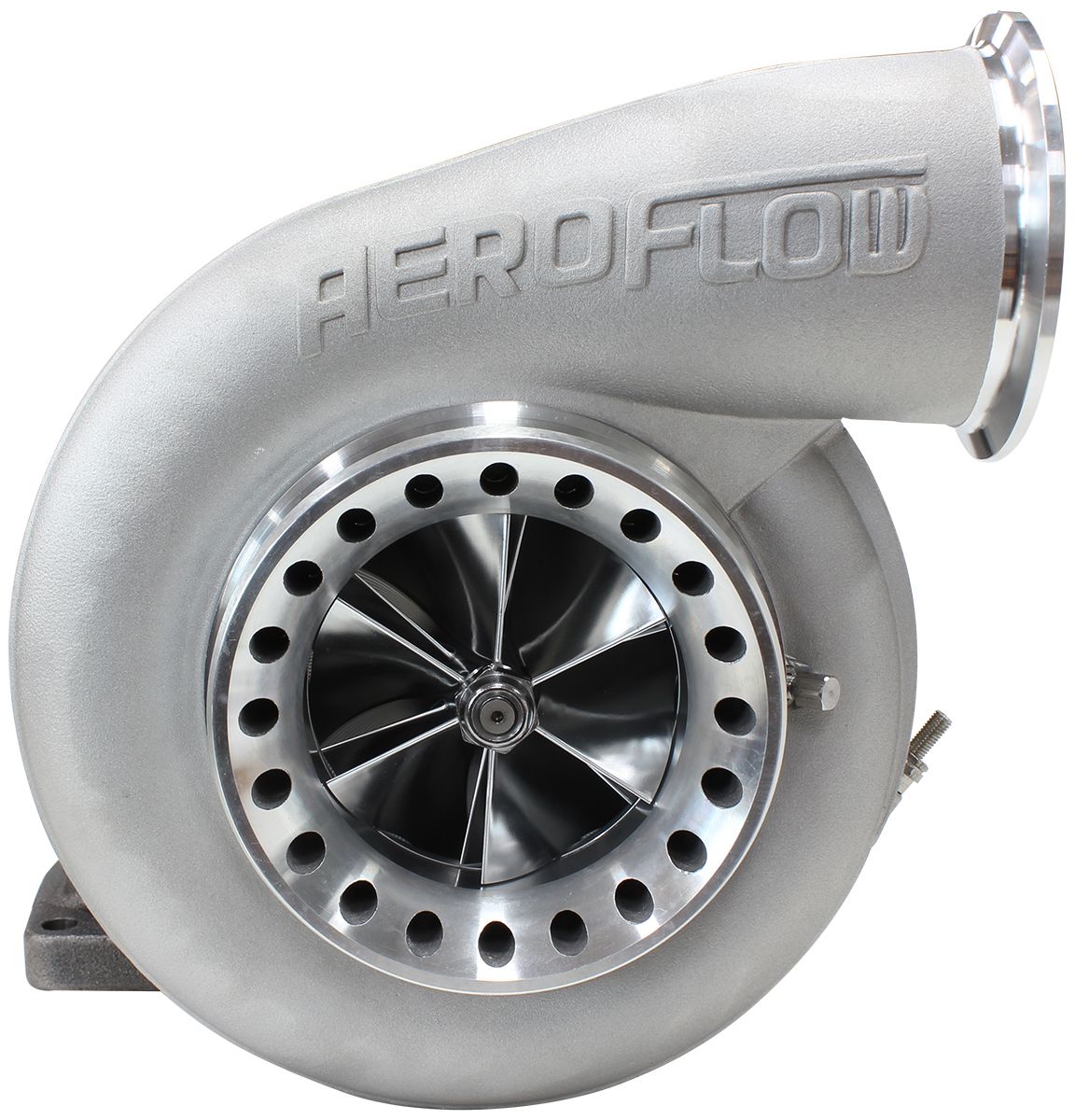 Aeroflow BOOSTED 8888 T6 1.32 Turbocharger 1600HP, Natural Cast Finish AF8006-6001