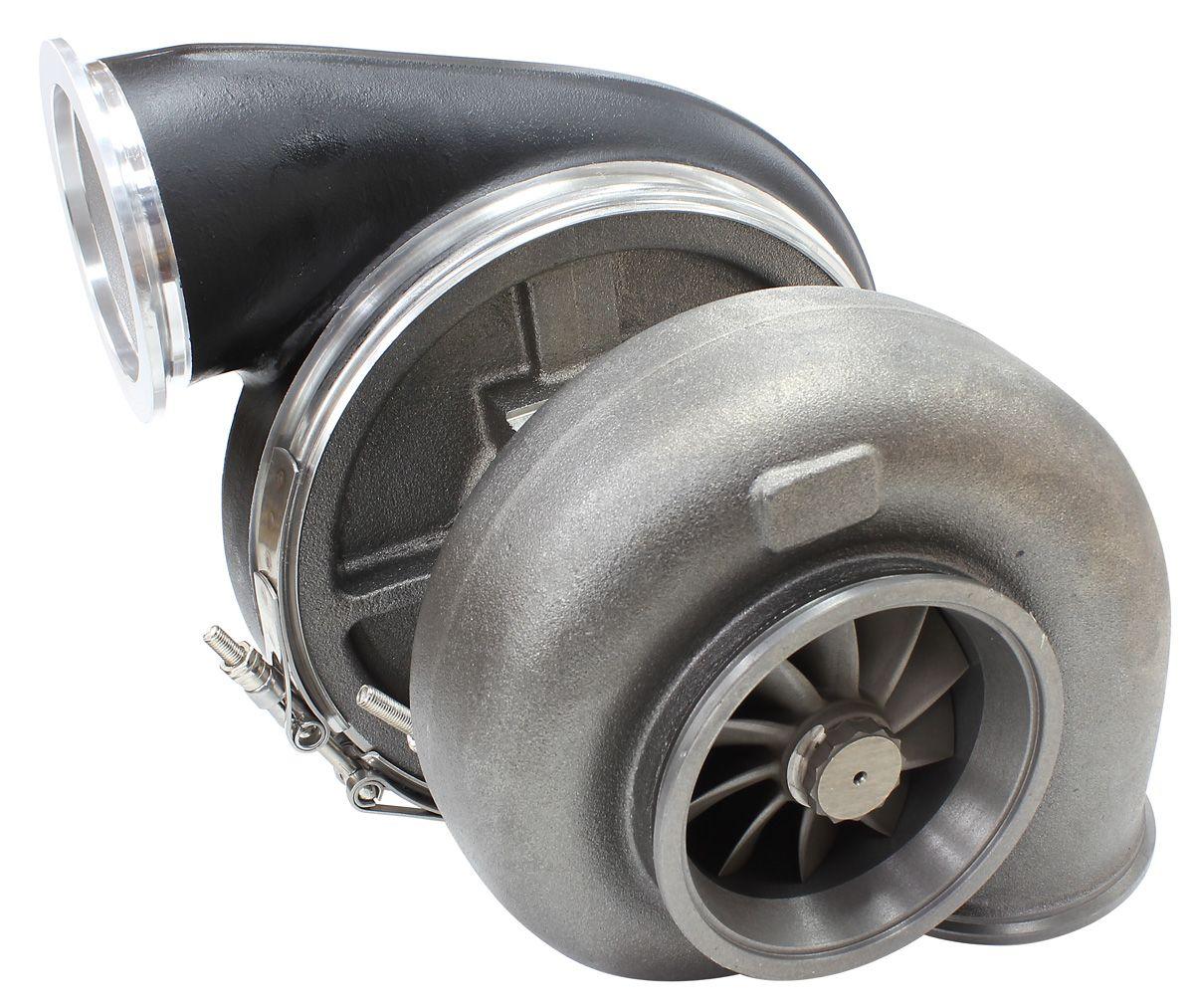 Aeroflow BOOSTED 7588 V-Band 1.31 Turbocharger 1500HP, Hi Temp Black Finish AF8006-6002BL