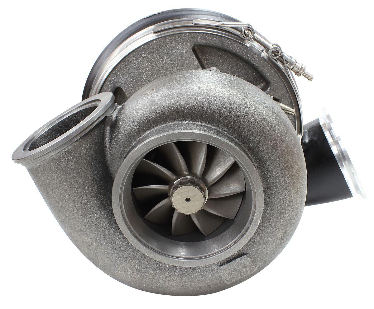 Aeroflow BOOSTED 7588 V-Band 1.31 Turbocharger 1500HP, Hi Temp Black Finish AF8006-6002BL