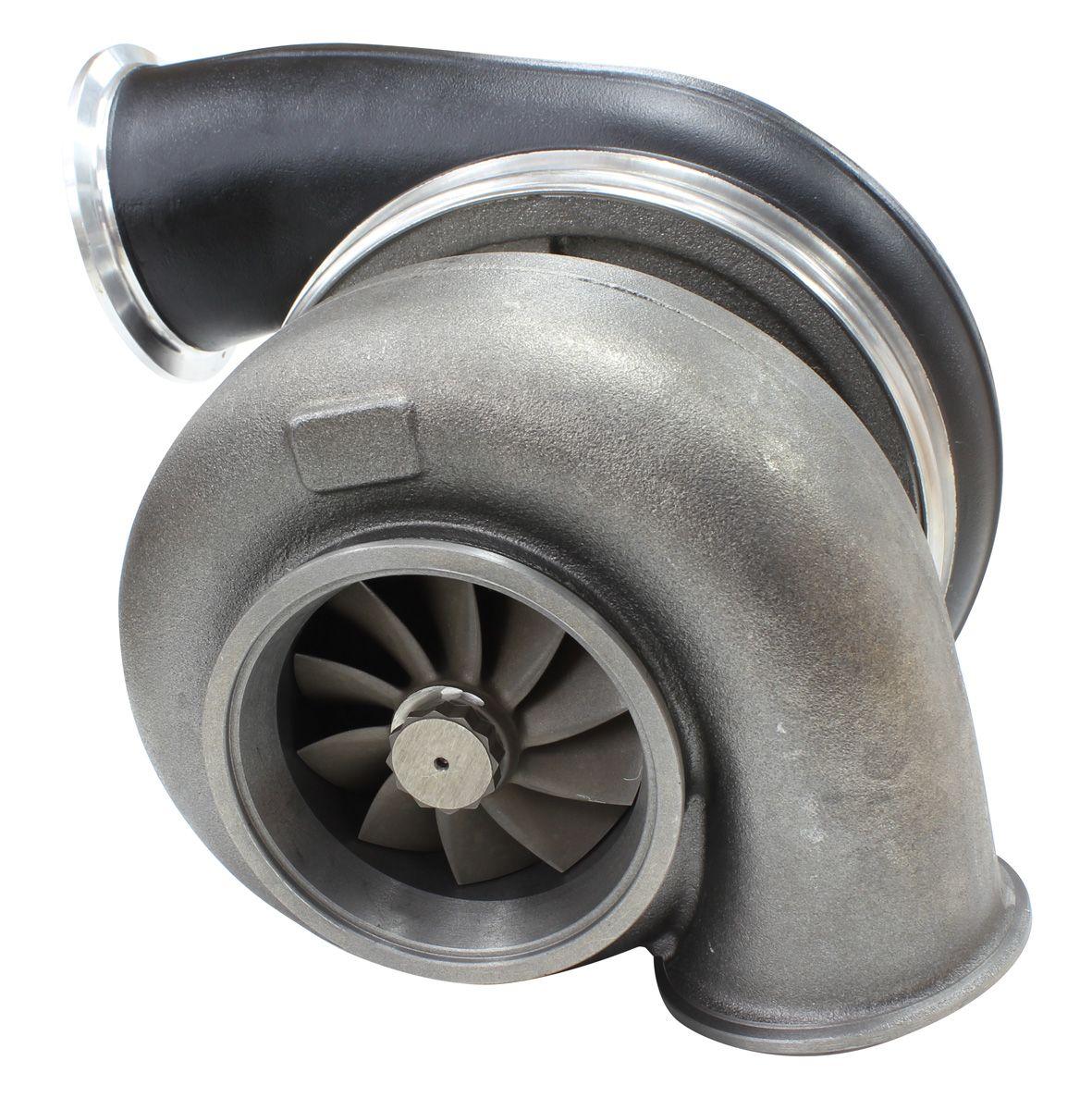 Aeroflow BOOSTED 8888 V-Band 1.31 Turbocharger 1600HP, Hi Temp Black Finish AF8006-6003BL