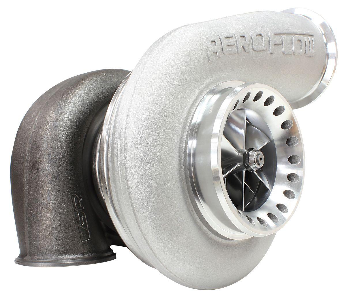 Aeroflow BOOSTED 8888 V-Band 1.31 Turbocharger 1600HP, Natural Cast Finish AF8006-6003