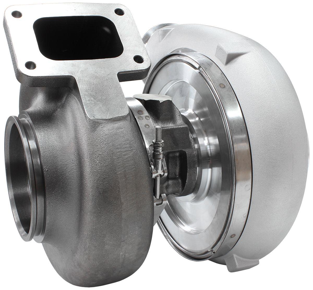 Aeroflow BOOSTED 102102 T6 1.24 Turbocharger 2850HP, Natural Cast Finish AF8006-6012