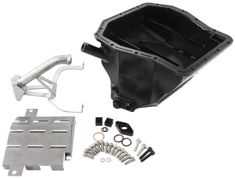 Fabricated Race Oil Pan - Suit Subaru WRX EJ20 & EJ25, 5.75L with Baffle, Mounting Hardware & Oil Pickup