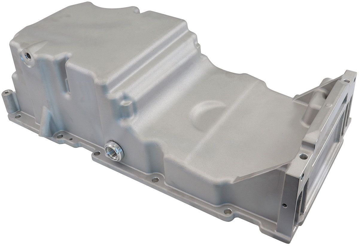 Aeroflow GM LS Cast Aluminium Standard Replacement Front Sump Oil Pan AF82-2305