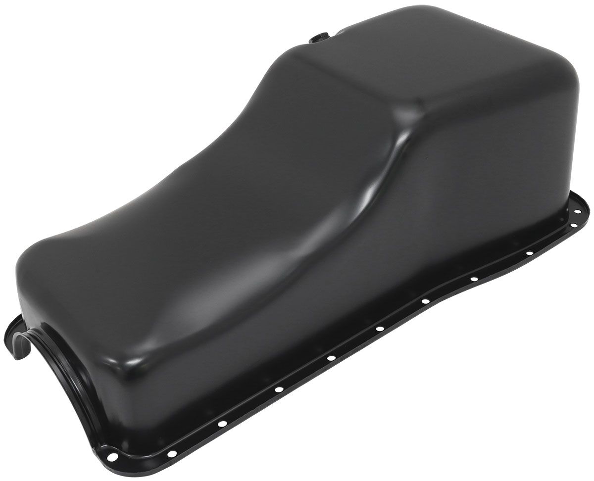 Aeroflow Ford Big Block Standard Replacement Oil Pan, Black Finish AF82-9343BLK