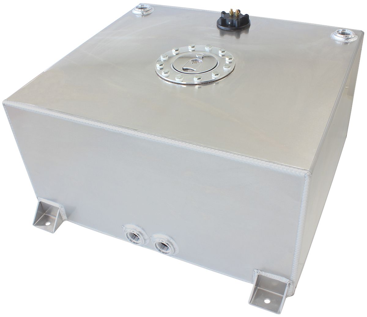 Aeroflow Aluminium 15 Gallon (57L) Fuel Cell with Flat Bottom & Fuel Sender