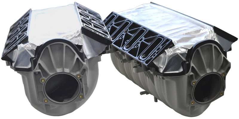 LS Series engines, adhesive backed Intake Manifold Heat Shield AF91-4050