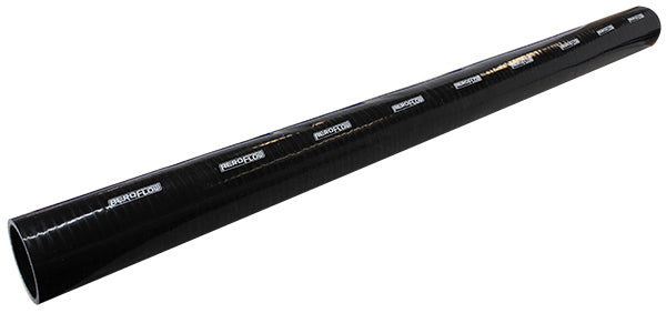 Gloss Black Straight Silicone Hose AF9201
 3" (76mm) Length. 3-Ply, 11/64"(4.5mm) Wall Thickness