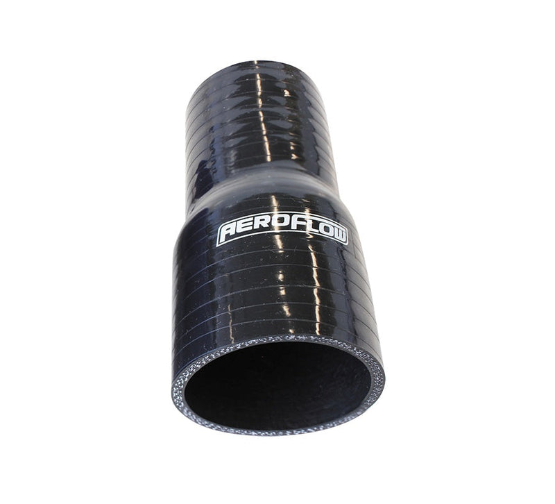 Gloss Black Straight Silicone Reducer / Expander Hose 
5mm Wall Thickness, 127mm Length