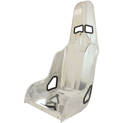 Aeroflow Pro Street Drag 16" Aluminium Race Seat, Raw Finish