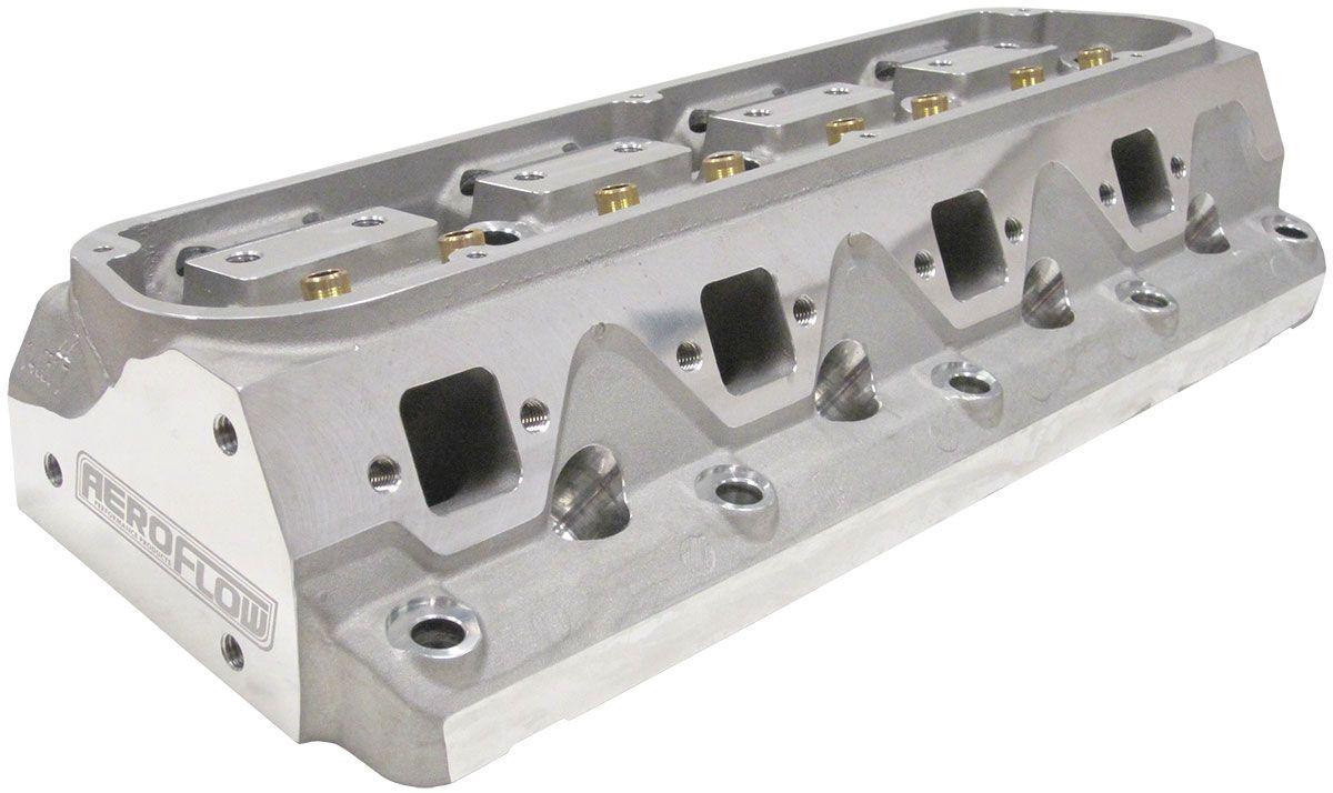 Aeroflow Bare Small Block Ford Windsor 289-351 175cc Aluminium Cylinder Heads with 61cc C