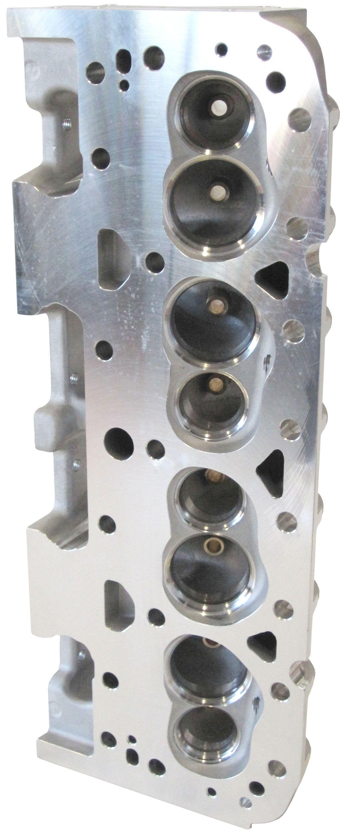 Aeroflow Bare Small Block Chev 327-350-400 186cc Aluminium Cylinder Heads with 67cc Chamb