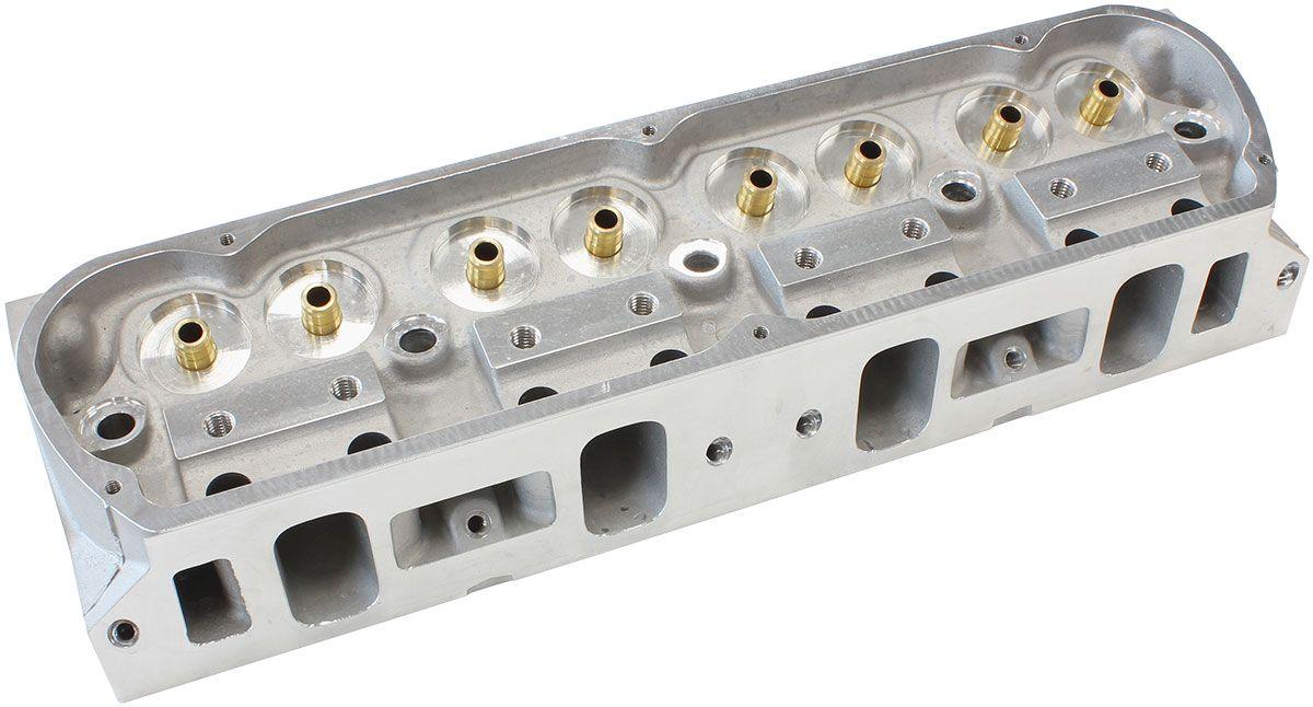 Aeroflow Bare Small Block Ford Windsor 289-351 185cc Aluminium Cylinder Heads with 63cc C