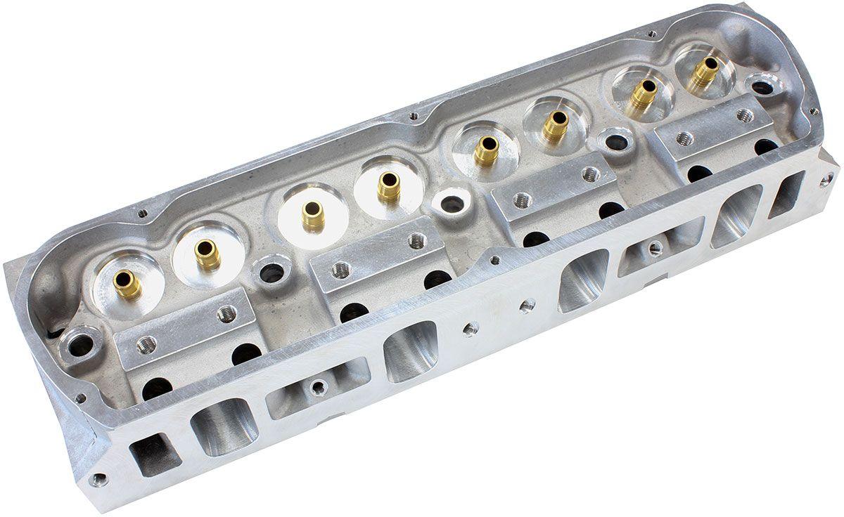 Bare Small Block Ford Windsor 289-351 185cc CNC Ported Aluminium Cylinder Heads with 58cc Chamber (Pair) 
2.10" x 1.25" Intake Port, 1.35" x 1.35" Exhaust Port