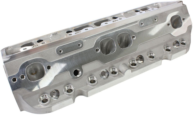 Aeroflow Bare Small Block Chev 327-350-400 213cc CNC Ported Aluminium Cylinder Heads with
