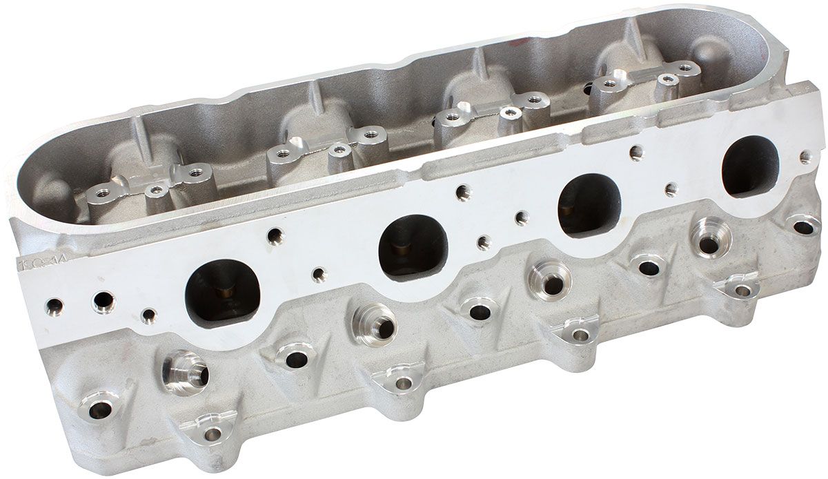 Aeroflow Bare GM LS3 4 Bolt 276cc Aluminium Cylinder Heads with 70cc Chamber (Pair) AF95-