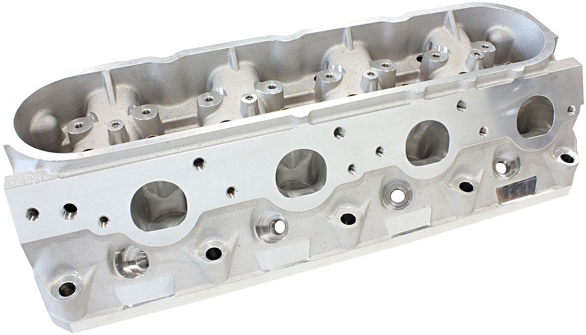 Aeroflow Bare GM LS3 4 Bolt 276cc CNC Ported Aluminium Cylinder Heads with 70cc Chamber (