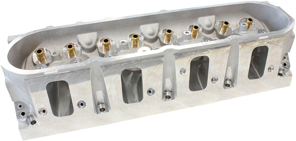 Aeroflow Bare GM LS3 4 Bolt 276cc CNC Ported Aluminium Cylinder Heads with 70cc Chamber (