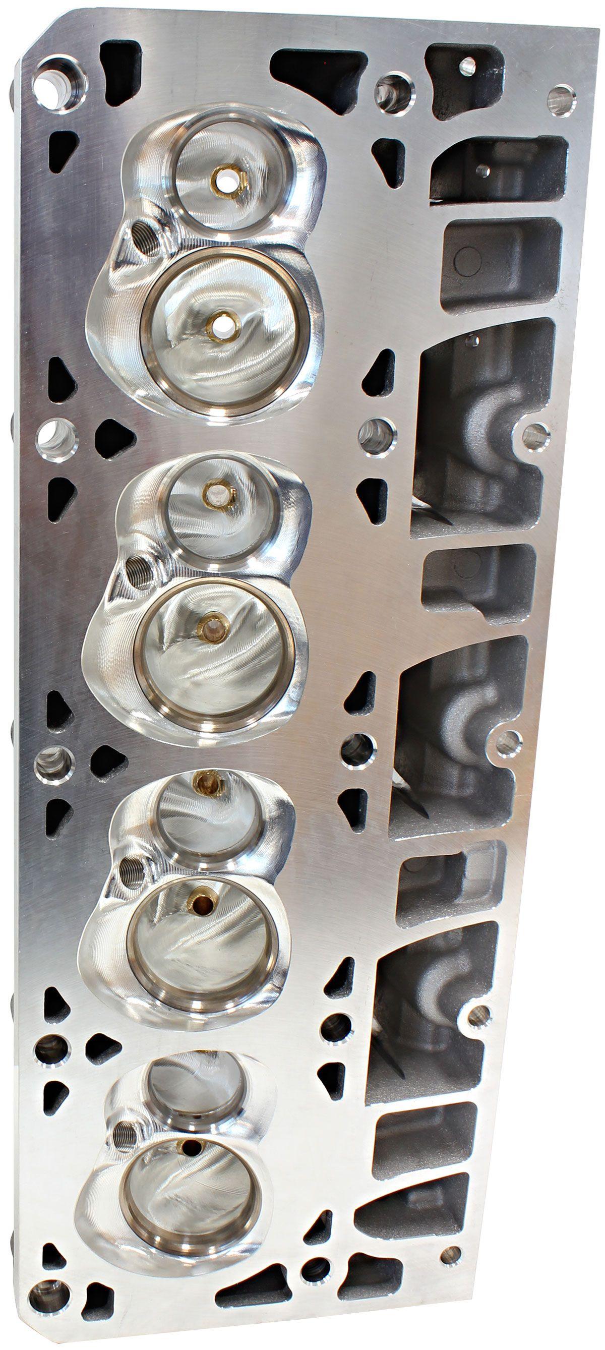 Aeroflow Bare GM LS3 4 Bolt 276cc CNC Ported Aluminium Cylinder Heads with 70cc Chamber (