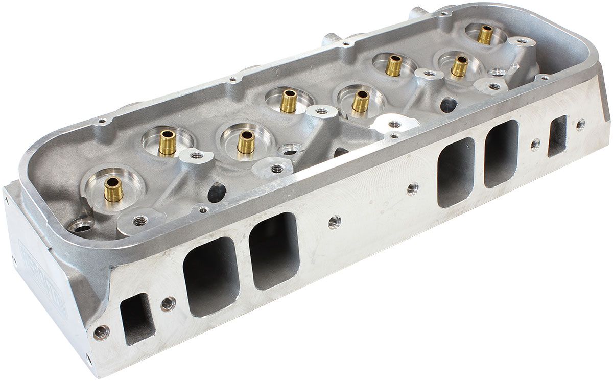 Aeroflow Bare Big Block Chev 396-454 320cc Aluminium Cylinder Heads with 120cc Chamber (P