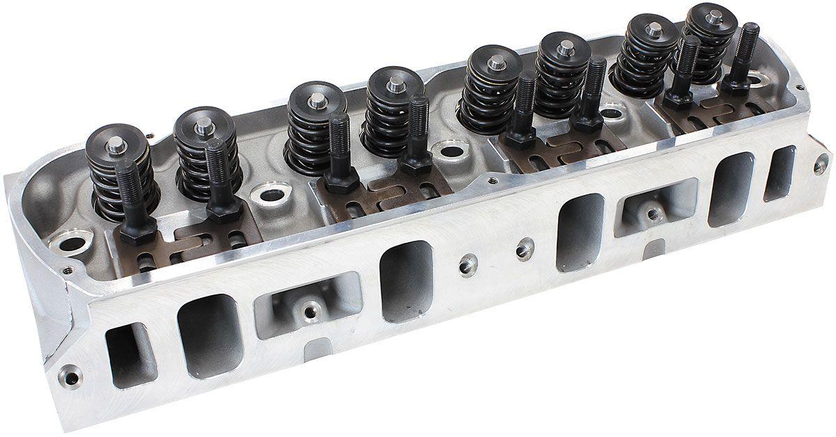 Aeroflow Complete Small Block Ford Windsor 289-351 185cc Aluminium Cylinder Heads with 58