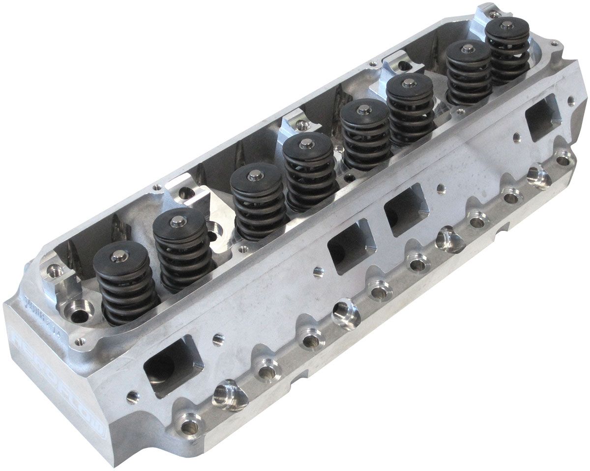 Aeroflow Complete Big Block Chrysler 383-440 220cc Aluminium Cylinder Heads with 82cc Cha