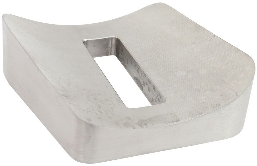 Aeroflow Weld-on Mass Air Flow Sensor Plate - Stainless Steel (AF989-05SS)