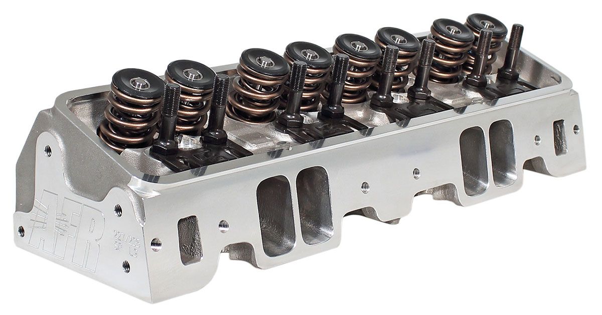 Air Flow Research 245cc Eliminator Racing Aluminium Cylinder Heads (Angled Plug) AFR1137-TI