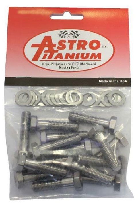 Astro Titanium Titanium Wheel Center Bolts AST-5512K