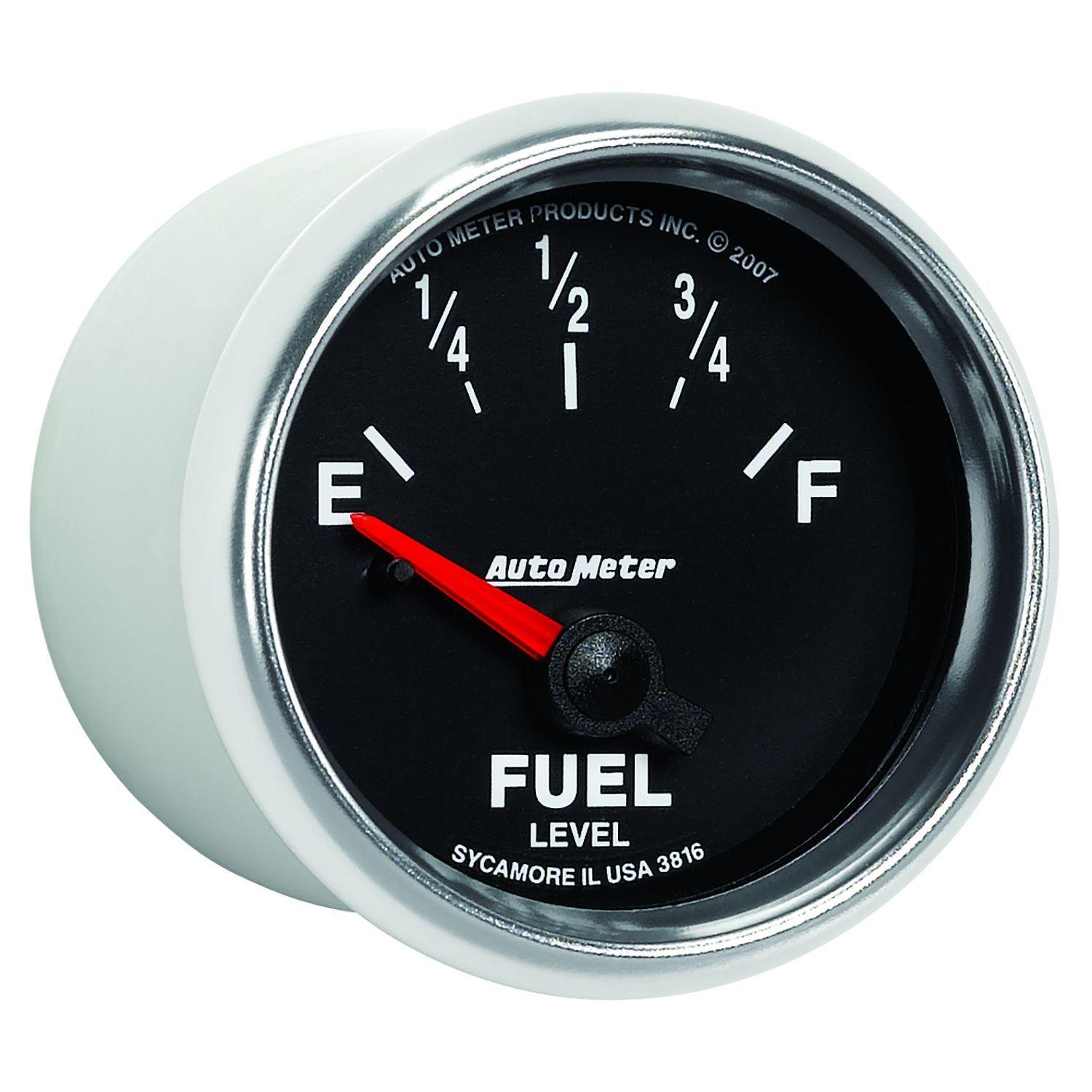 Auto Meter GS Series Fuel Level Gauge AU3816